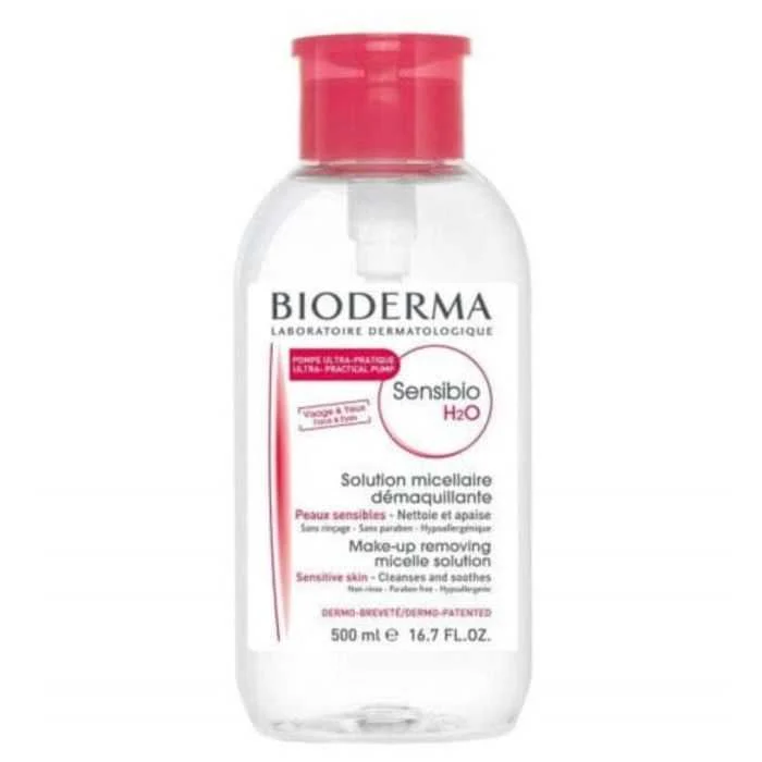 BIODERMA SENSIBIO H2O 500 ML POMPE INVERSEE