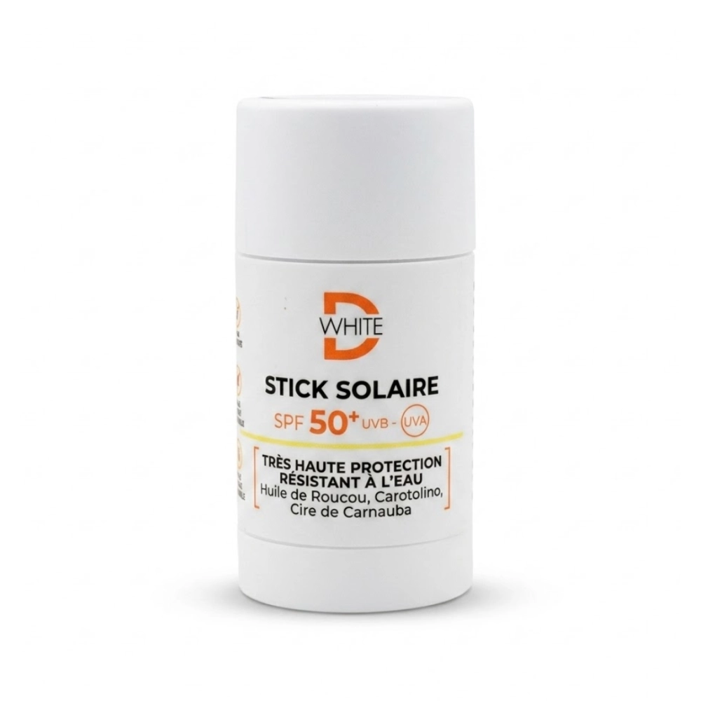 D-white stick solaire spf 50+ 15G