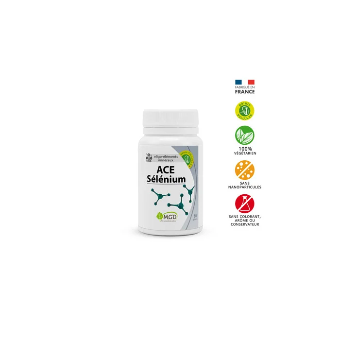 MGD NATURE ACE SELENIUM 60 GÉLULES