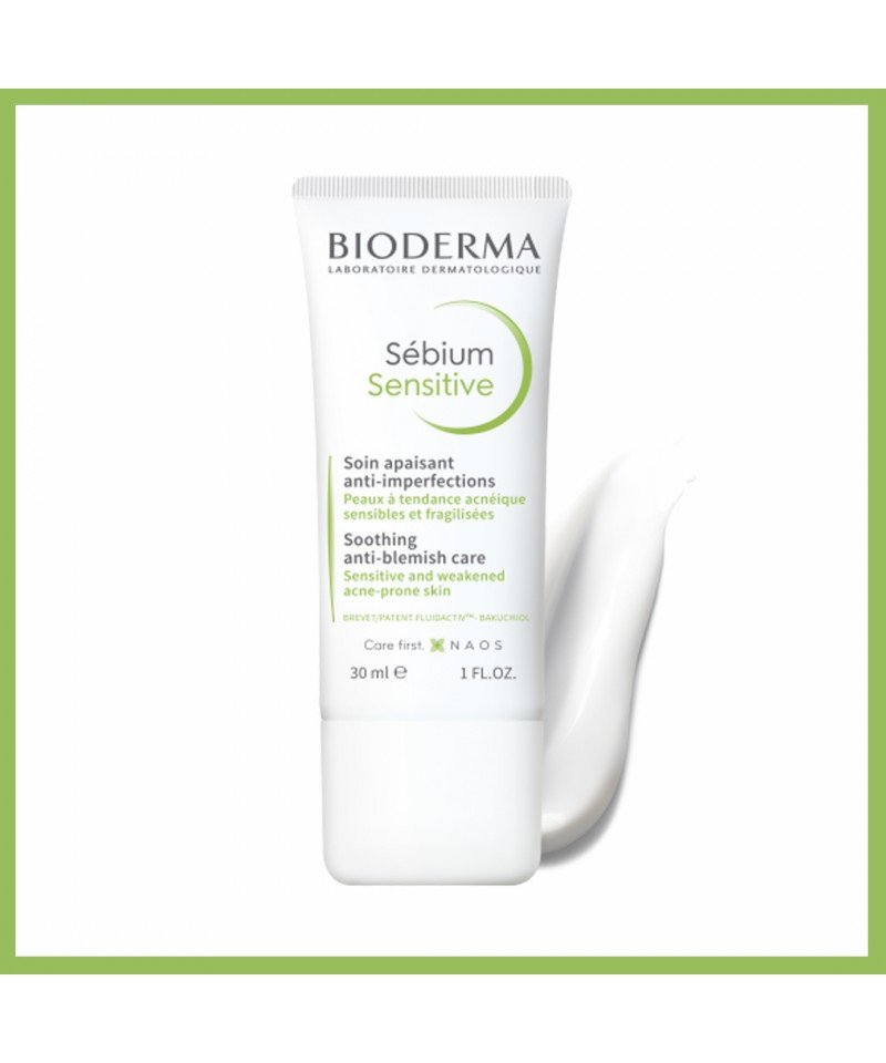 BIODERMA SEBIUM SENSITIVE SOIN APAISANT ANTI IMPERFECTION 30 ML